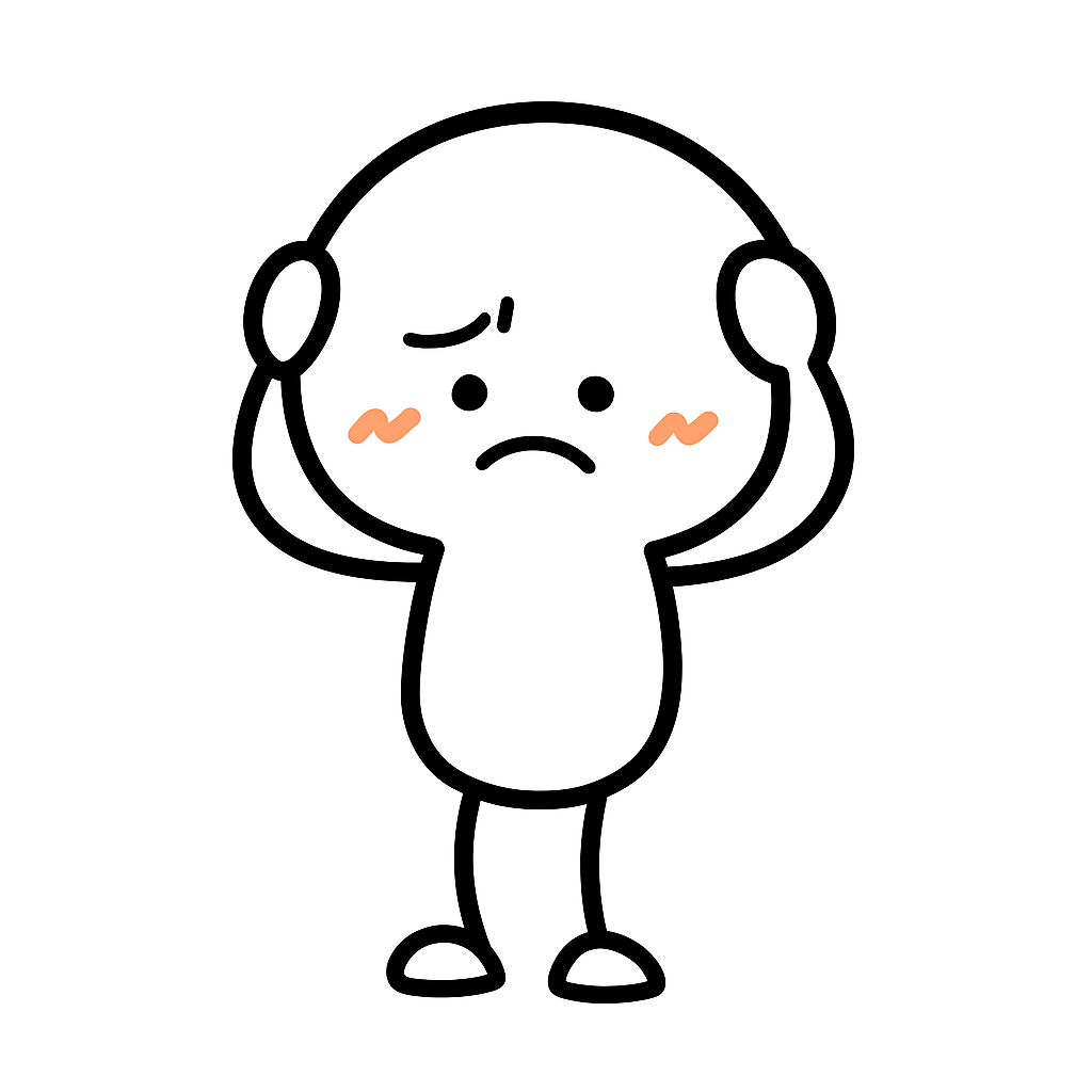 副業やネットビジネスに悩むイメージ